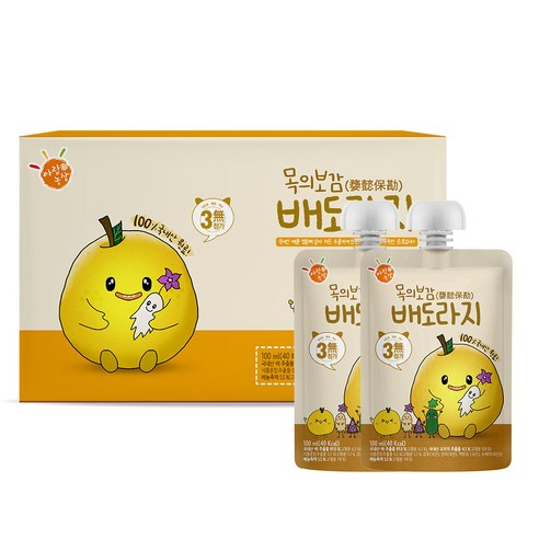 목의보감 도라지배즙 30포 아기배도라지즙 배주스