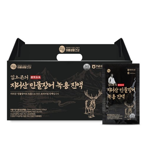 김오곤의 지리산 민물장어 생 녹용 진액
