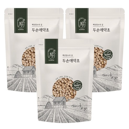 두손애약초 캐나다산 병아리콩 이집트콩 칙피 1kg, 3개, 1kg