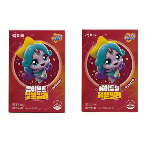 락피도 몸이튼튼 철분젤리 15p
