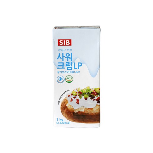선인 사워크림 1KG, 6팩