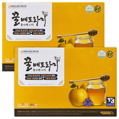 더존건강 꿀배도라지 콜라겐 젤리 스틱