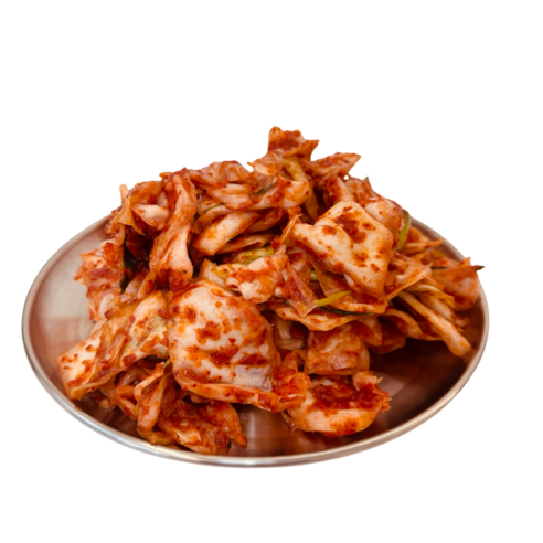 원칙과정성 100% 국산 위 편한 양배추 별미 겉절이 김치 주문 여행캠핑캔김치