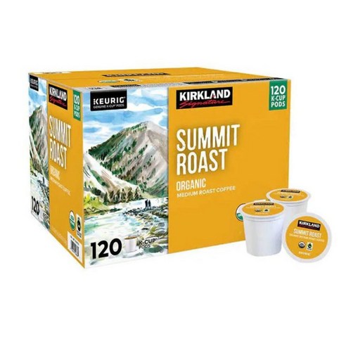 커클랜드 큐리그 캡슐커피 120개입 대용량 K cup 모음 - (옵션: 블랙퍼스트 블렌드 미디엄 로스트 퍼시픽 볼드 다크로스트)