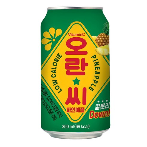 동아오츠카 오란씨 파인애플 캔