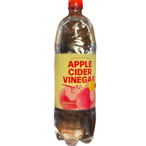 클룹 애사비소다 오리지널 애플 사이다 비니거, 1.5L, 2개