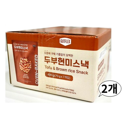 [코스트코] 것플렉스 두부현미스낵 490g/70gX7