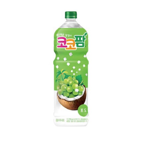 코코팜 포도, 1.5L, 2개
