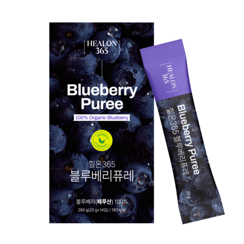 힐온365 NFC 블루베리 퓨레 블루베리즙