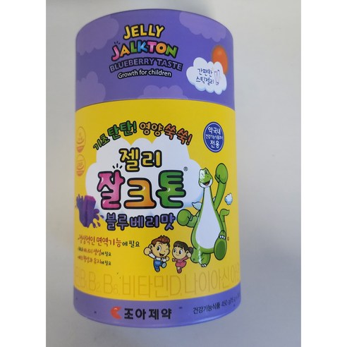 조아제약 젤리 잘크톤 블루베리맛 30포 기초탄탄 영양쑥쑥