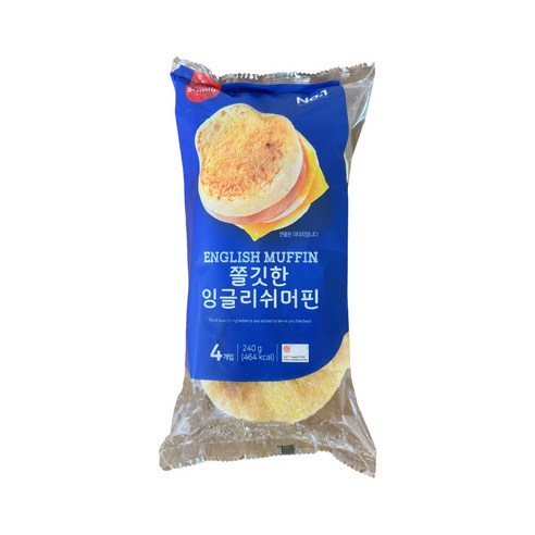 샤니 삼립 쫄깃한 잉글리쉬머핀 240g
