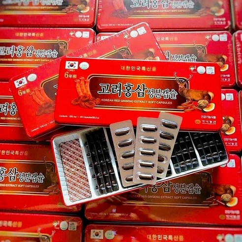 고려홍삼성분캡슐 830mg x 120캡슐,1개