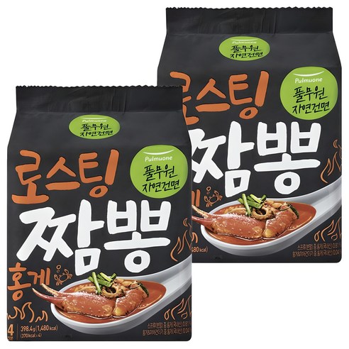풀무원자연건면 로스팅 짬뽕 홍게 99.6g