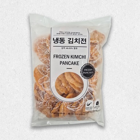 글로벌 냉동김치전 1kg, 10개, 1kg