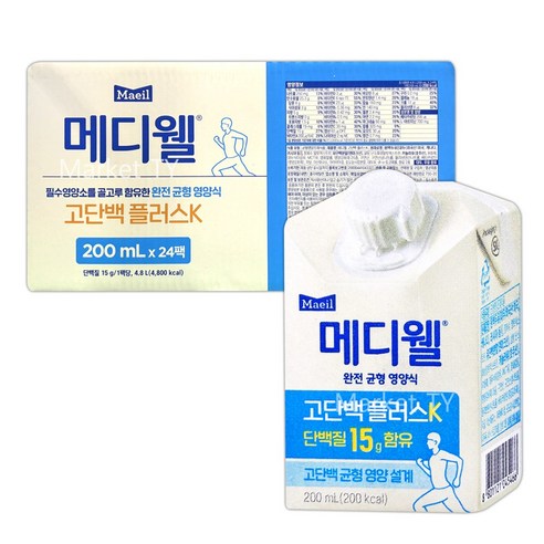 MEDIWELL 메디웰 고단백 플러스 K