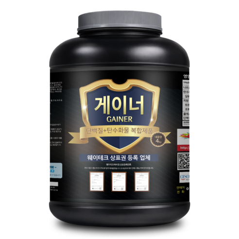 웨이테크 게이너 단백질 보충제 복합형 벌크업 헬스보충제
