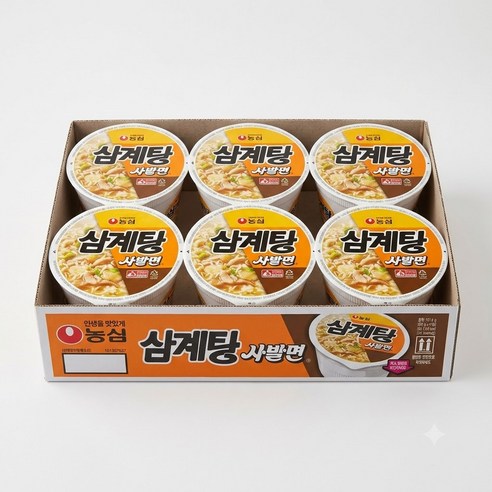 농심 삼계탕 사발면 85g
