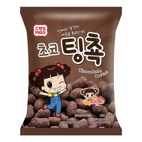 코스모스제과 초코팅쵹 스낵, 26g, 5개