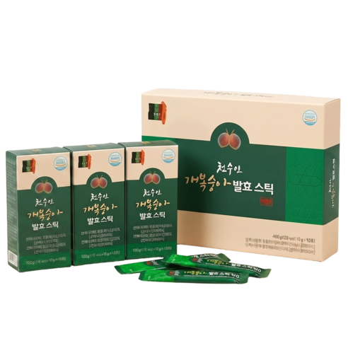 개복숭아 발효 스틱