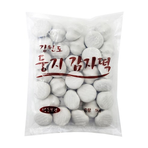 강원도 철원 오대 둥지 감자떡, 1kg, 3개