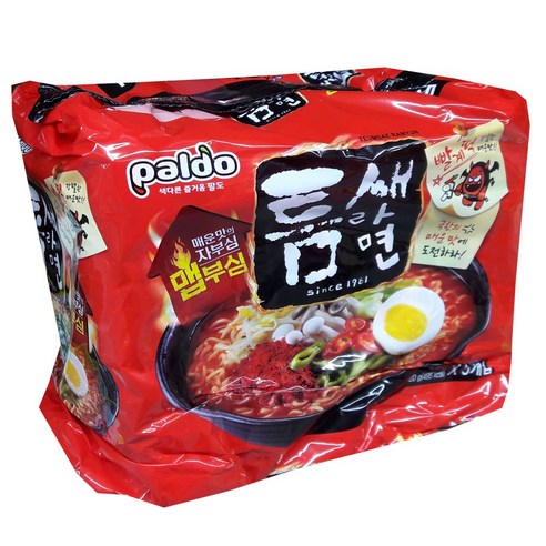 틈새라면 빨계떡 120g