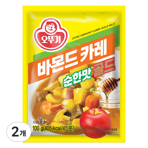 오뚜기 바몬드 카레 골드 순한맛