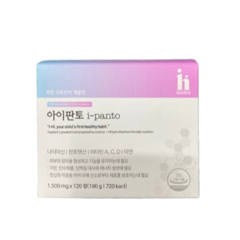 아이하이 아이판토 판토텐산 180g, 1박스, 120회분