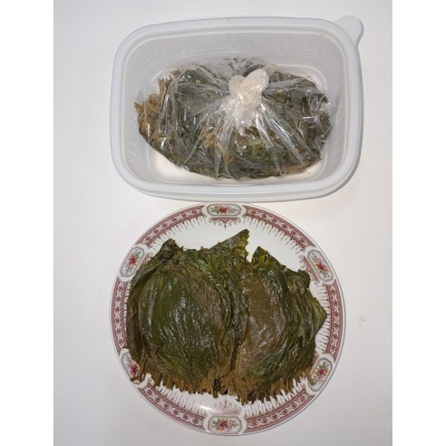 청양 된장 깻잎 장아찌(달지않고 깔끔한 맛), 2개, 500g