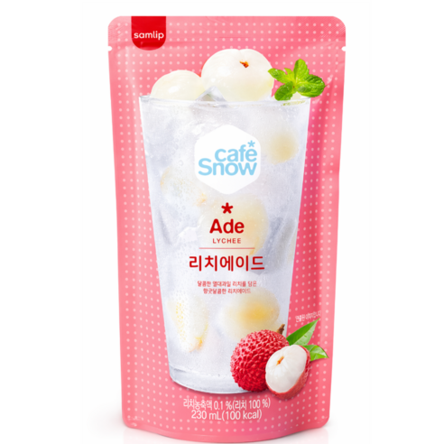 삼립 간식 음료 리치 에이드