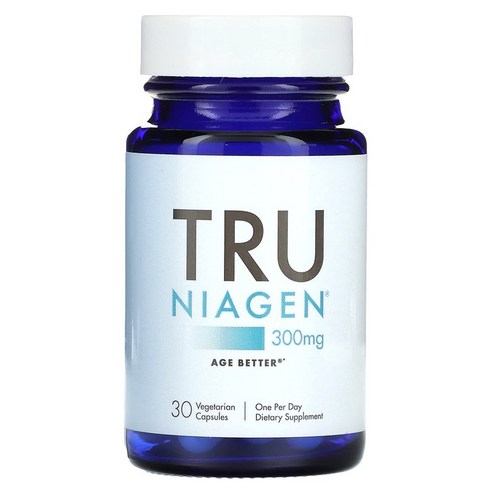 [TruNiagen 한국 공식 판매처] 트루나이아젠 특허받은 NAD+ 부스터 베지테리언 캡슐 300mg 30정, 30정, 1개
