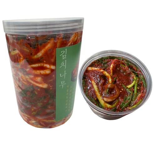 원칙과정성 이영자도 반한 국내산 더 시원매콤한 양파 파김치, 400g, 1개