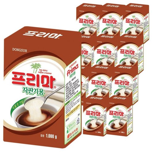 프리마(가정용 동서 1K)X12개 / 식물성 크림 1000g frima, 1kg, 1개입, 12개