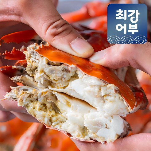 태안 신진도 활꽃게 암꽃게 급냉, 1박스, 1kg(4-6미)