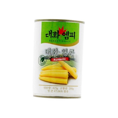 대화엠피 영콘 베이비콘 통조림 425g 식재료