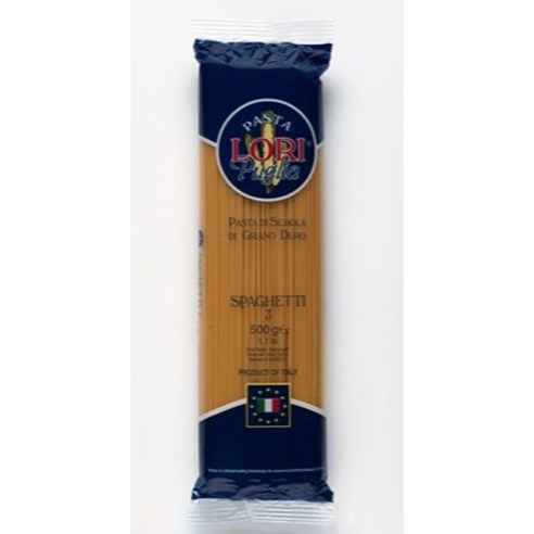 파스타 로리 스파게티면 Pasta LORI Puglia spaghetti, 500g, 10개