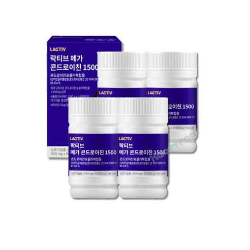 락티브 메가 콘드로이친 1500 영양제 54g