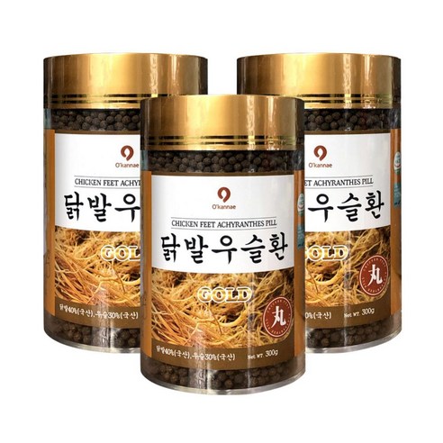 닭발 우슬환 골드 300g 3개 쇠무릎분말 건강환