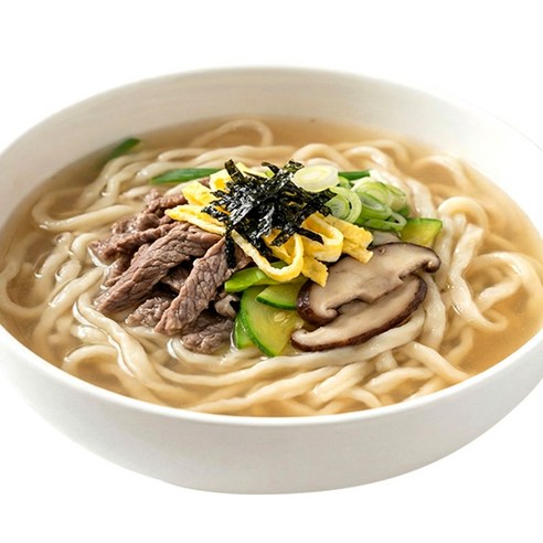 누들정 생칼국수 밀키트 2인분 (양지육수)