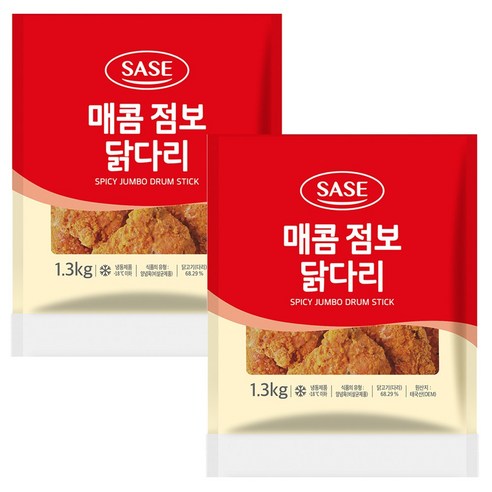 사세 매콤 점보 닭다리