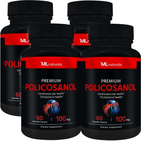 [미국빠른직구] 마이라이프 내추럴스 고함량 폴리코사놀 100mg (총지방족 99%/옥타코사놀 60%)