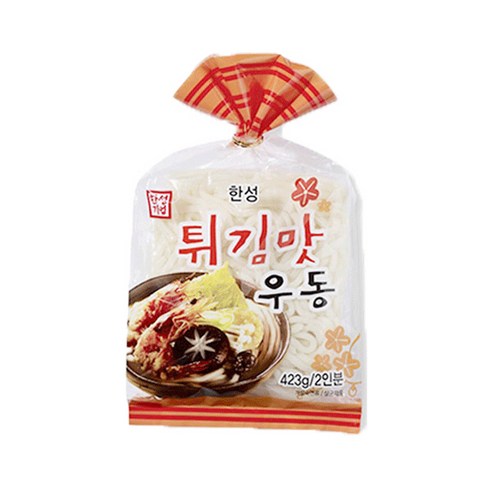 한성 튀김맛우동(2인분) 423g x 4개, 423g, 4개