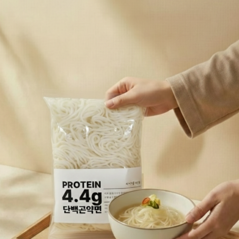 아이엠그라운드 발효 단백곤약면 단백질4.4g 식이섬유 함유 혈당관리 다이어트 200g