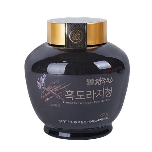 관주원 흑도라지청 대용량 도라지청, 600g, 1개