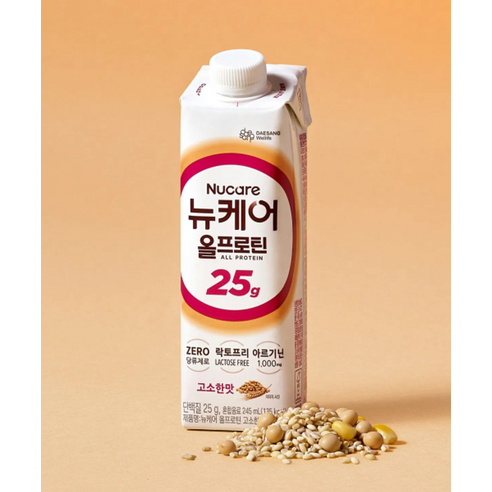 올프로틴 24팩 고소한맛 245ml 뉴케어 음료 고단백 영양 보충제 TLi06156, 245ml