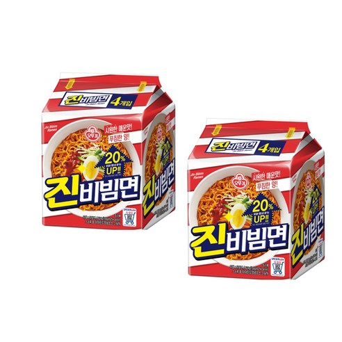 오뚜기 진비빔면 156g