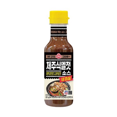 오뚜기 삼겹살 제주식 멜젓소스 325g (1BOX - 12EA), 325g, 12개