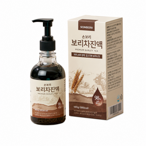 손보리 보리차 진액, 1개, 480g