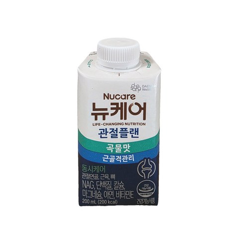 대상웰라이프 뉴케어 관절플랜 곡물맛 근골격 관리