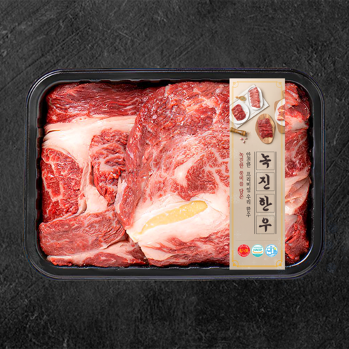 녹진한우 한우 등심 1등급 구이용 (냉장), 4개, 500g