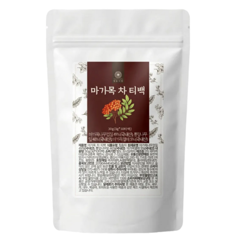 국내산 마가목 열매 차 마가목열매 국산 100% 티백